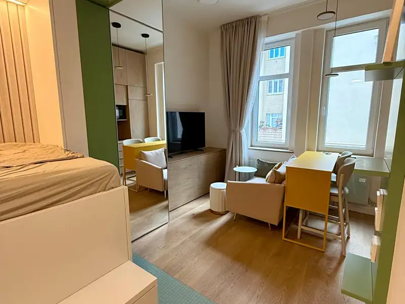 Pronájem bytu 1+kk 26 m², Praha – náhled fotky 1