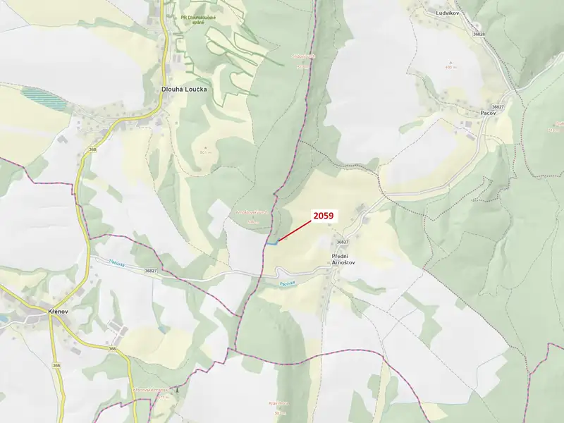 Dražba lesa 2241 m², Městečko Trnávka – náhled fotky 1