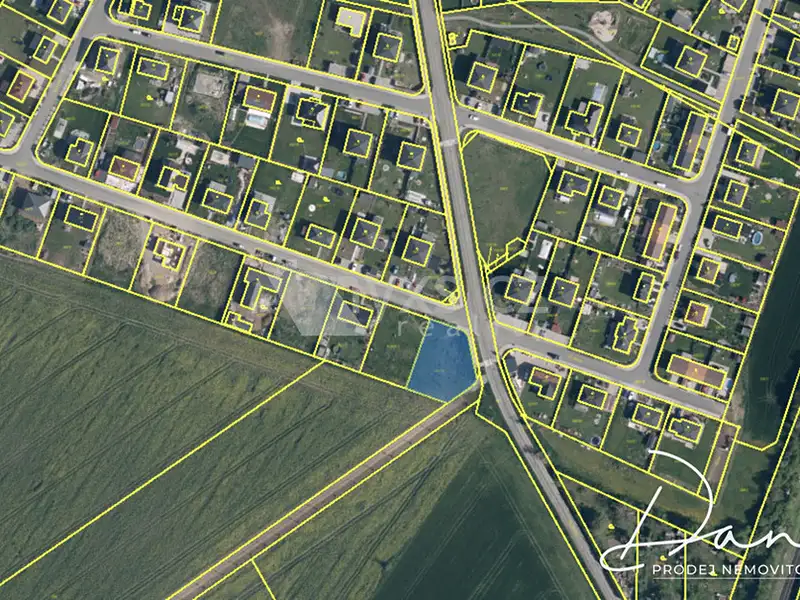 Prodej stavebního pozemku 1066 m², Chotětov – náhled fotky 1