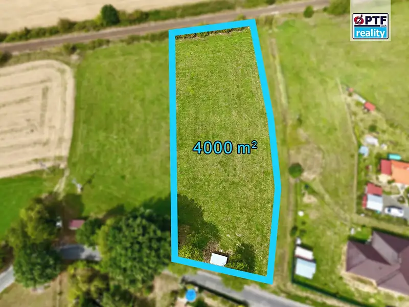 Prodej stavebního pozemku 4000 m², Bezděkov – náhled fotky 1