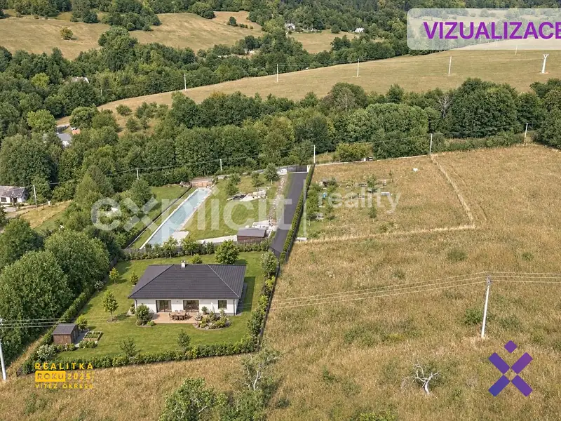 Prodej stavebního pozemku 1681 m², Lopeník – náhled fotky 3