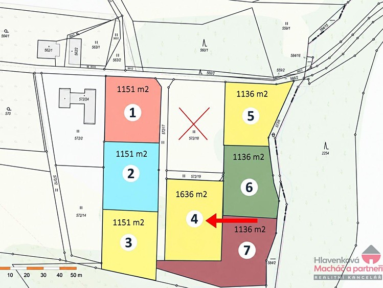 Prodej pozemku, 1 636 m² (2 z 16)