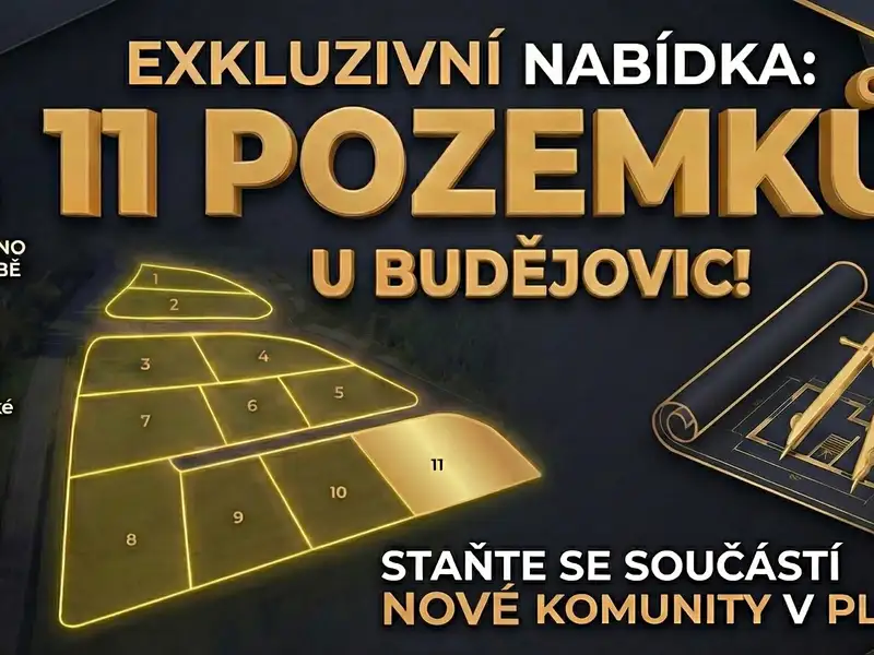 Prodej stavebního pozemku 666 m², Plav – náhled fotky 3