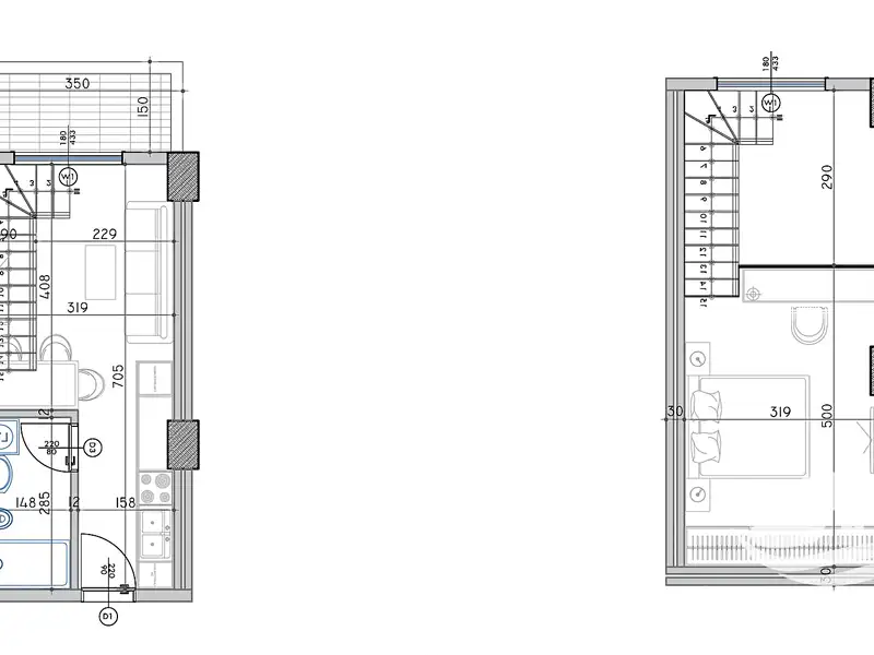 Prodej bytu 2+kk 44 m², Qerret – náhled fotky 2