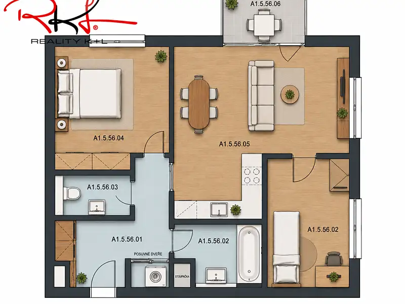 Prodej bytu 3+kk 65 m², Praha – náhled fotky 2