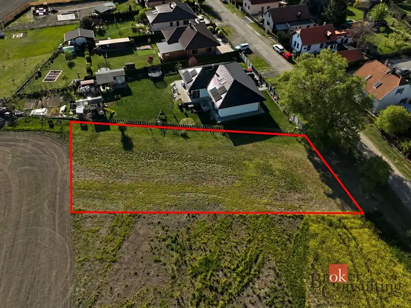 Prodej stavebního pozemku 1188 m², Všejany – náhled fotky 1