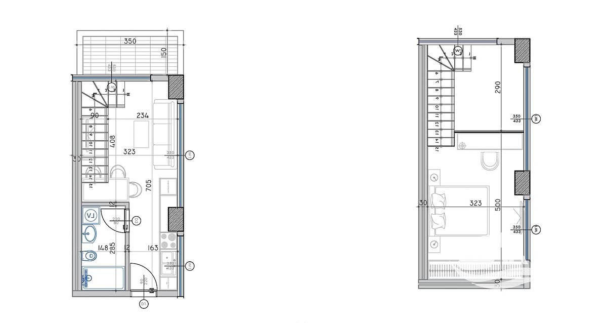 Prodej bytu 2+kk 44 m², Qerret – fotka 1 z 3