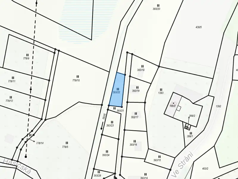 Dražba louky 796 m², Plesná – náhled fotky 3
