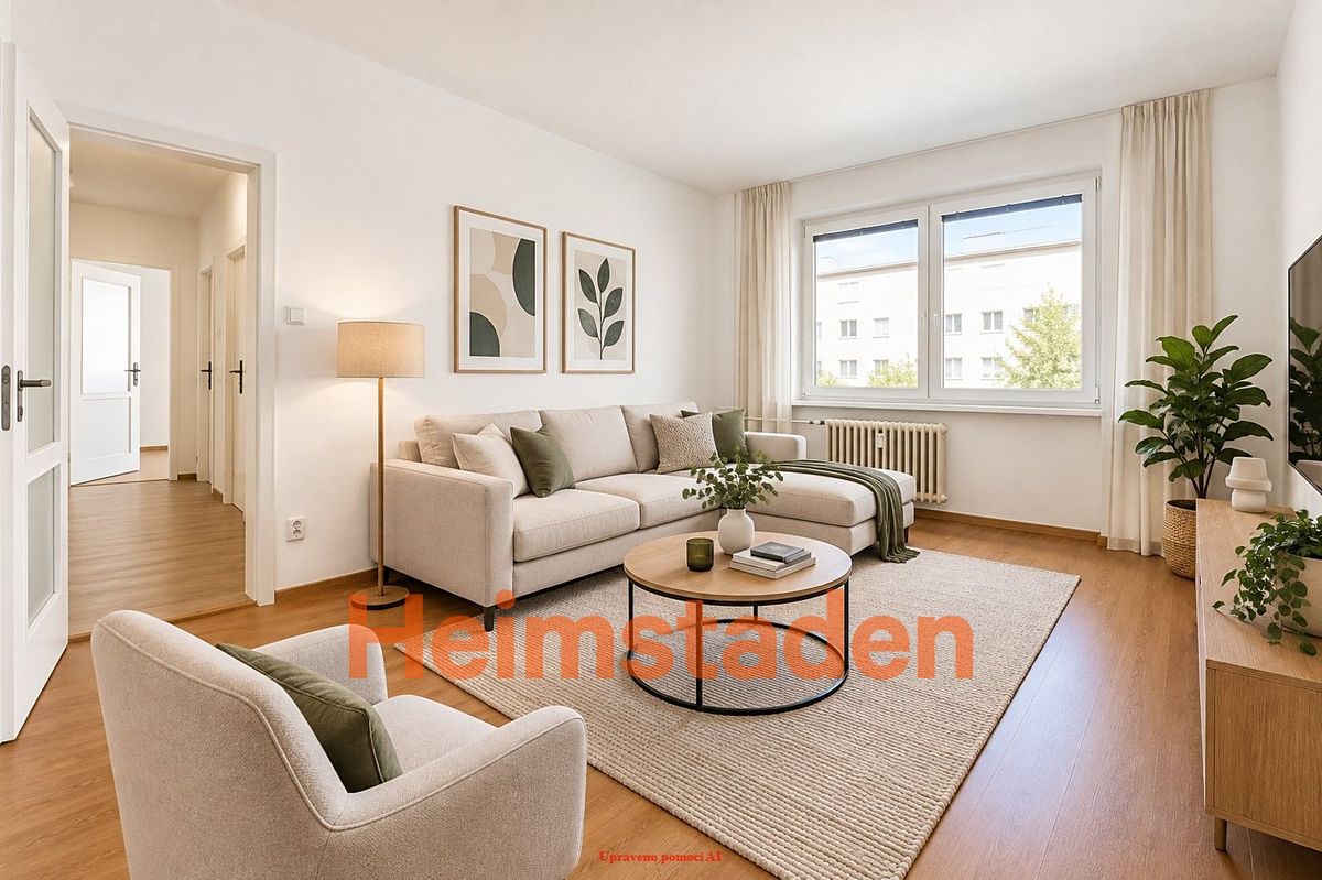 Pronájem bytu 2+1 51 m², Ostrava – fotka 1 z 3