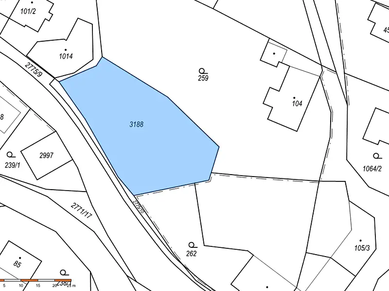 Prodej stavebního pozemku 1018 m², Vidče – náhled fotky 3