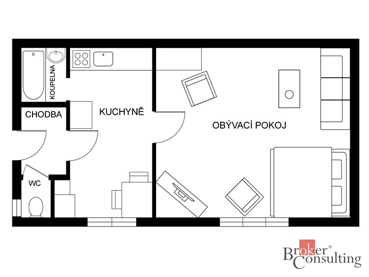 Wohnung 1+1 zum Kauf, 35 m² (17 von 20)