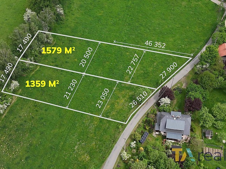 Prodej pozemku, 1 359 m² (2 z 15)