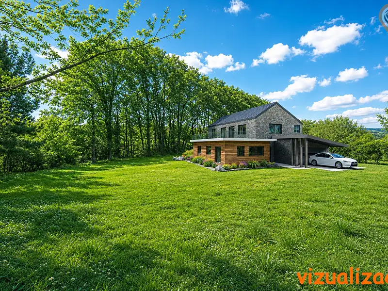 Prodej stavebního pozemku 2410 m², Barchov – náhled fotky 3
