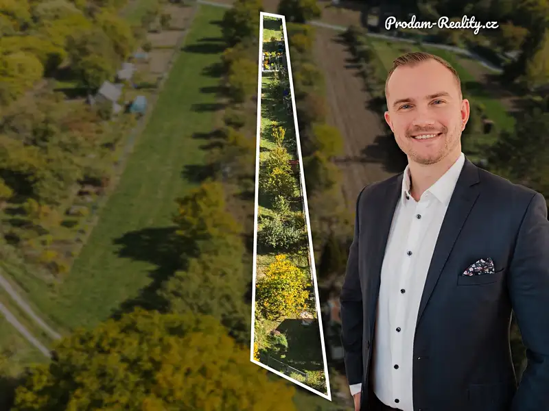 Prodej zahrady 890 m², Šlapanice – náhled fotky 1