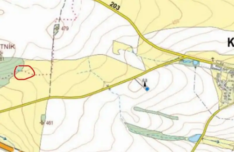 Prodej pozemku 1234 m², Kladruby – náhled fotky 2