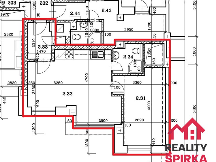 Wohnung 2+kk zur Miete, 41 m² (3 von 9)