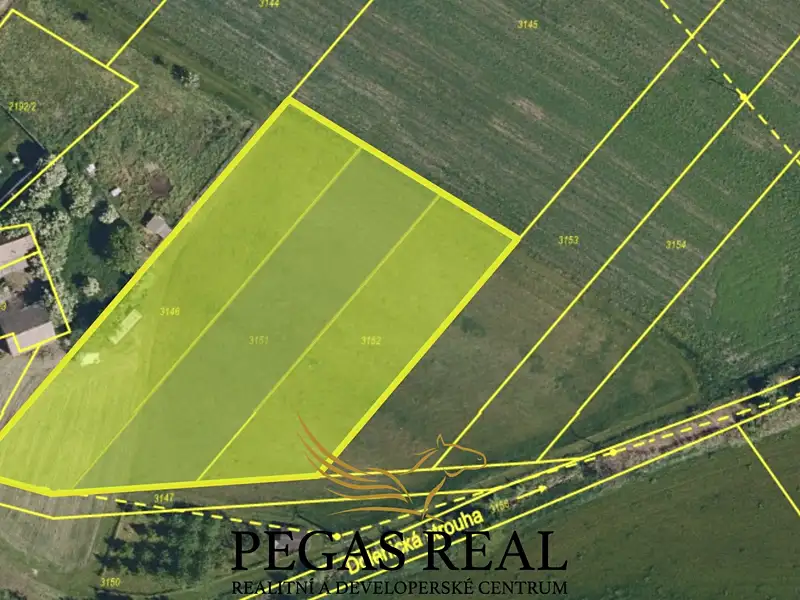 Prodej pole 4688 m², Jiřice u Miroslavi – náhled fotky 1