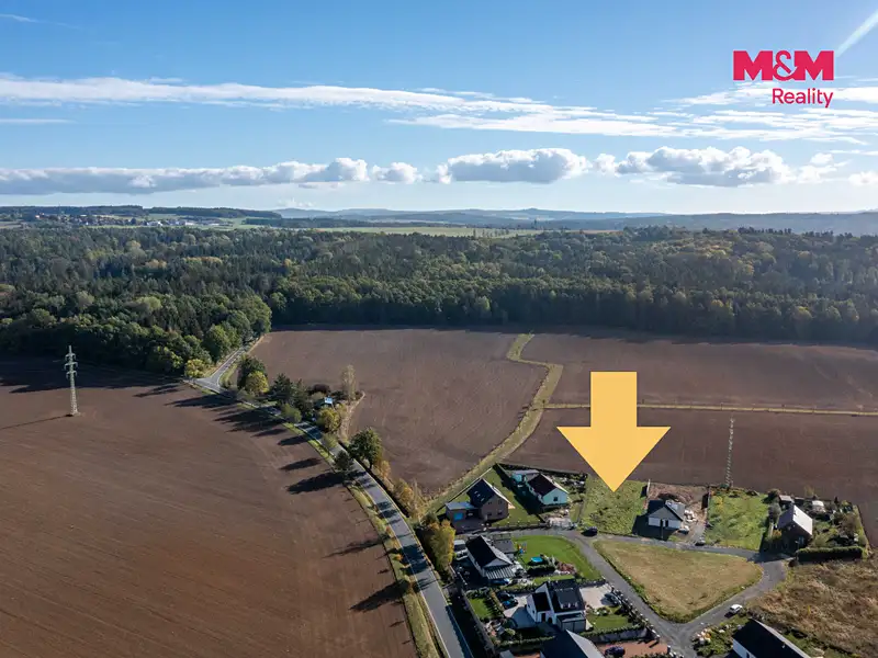Prodej stavebního pozemku 806 m², Kornatice – náhled fotky 2