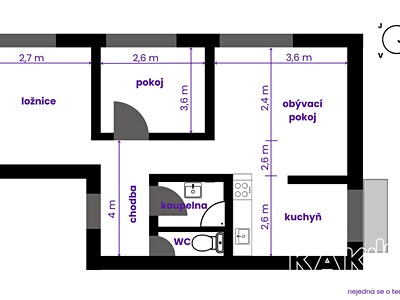 Wohnung 3+1 zum Kauf, 66 m² (3 von 27)