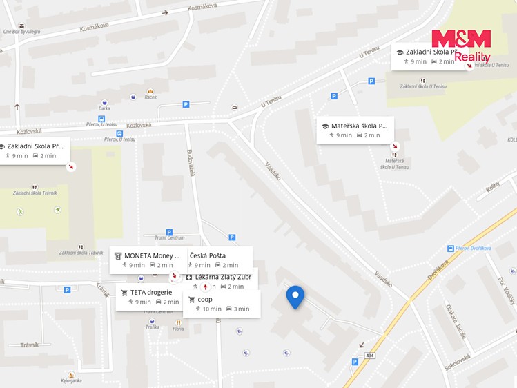Pronájem bytu 2+kk, 41 m² (14 z 14)