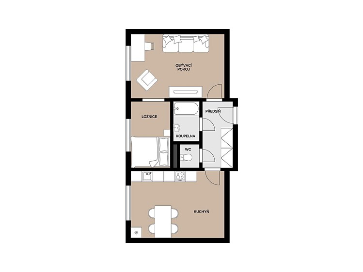 Квартира 2+1 на продаж, 53 м² (15 з 30)