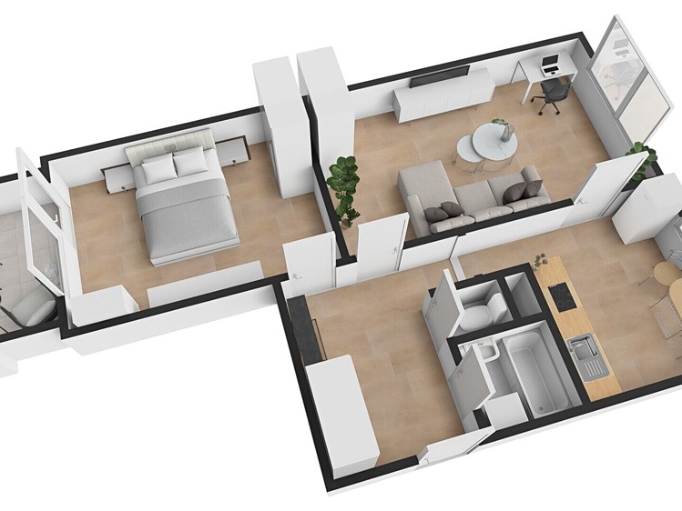 Квартира 2+1 на продаж, 65 м² (11 з 20)