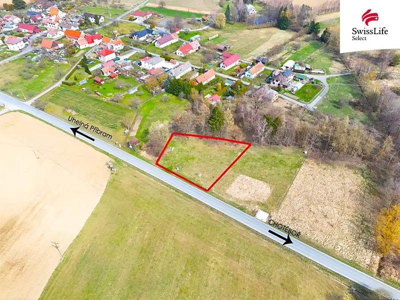 Prodej stavebního pozemku 1328 m², Chotěboř – náhled fotky 1