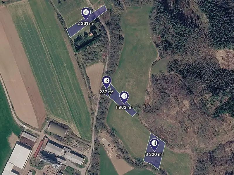Prodej pole 29176 m², Letovice – náhled fotky 3
