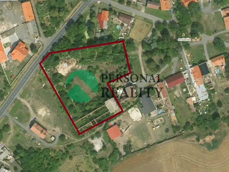 Prodej stavebního pozemku 8775 m², Podbořany – náhled fotky 3