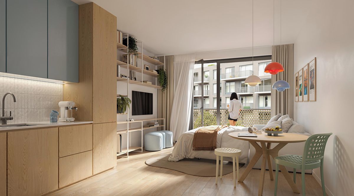 Prodej bytu 1+kk 21 m², Praha – fotka 1 z 3