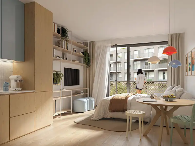 Prodej bytu 1+kk 21 m², Praha – náhled fotky 1
