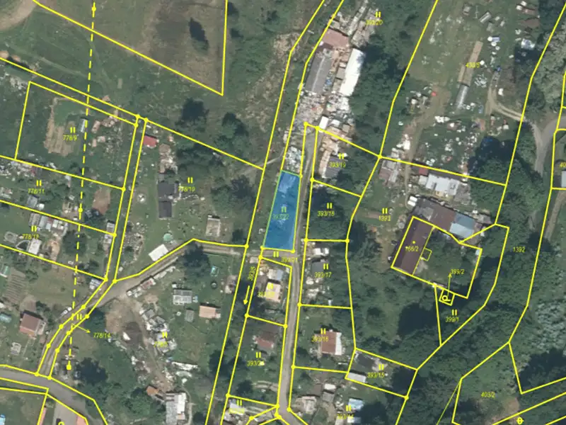 Dražba louky 796 m², Plesná – náhled fotky 2