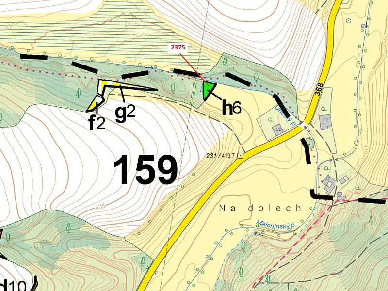 Dražba lesa 303 m², Březiny – náhled fotky 3