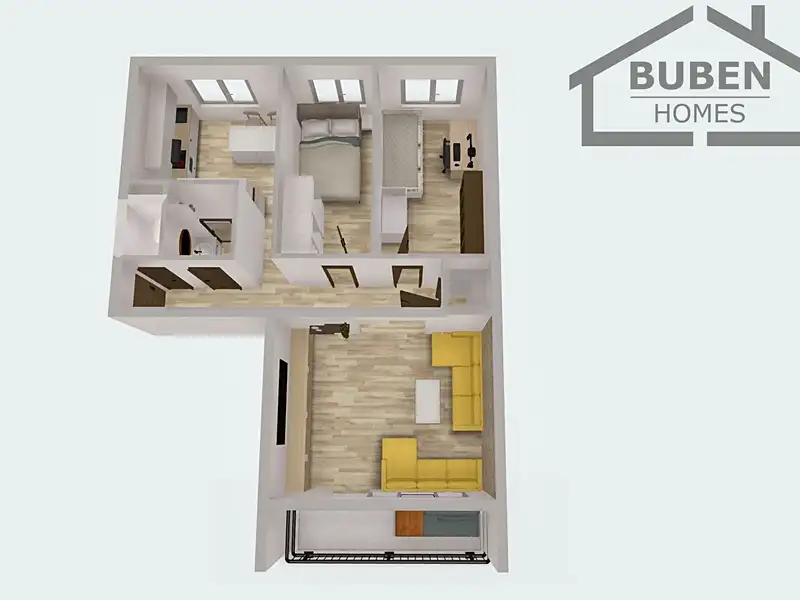 Prodej bytu 3+1 67 m², Tachov – náhled fotky 2