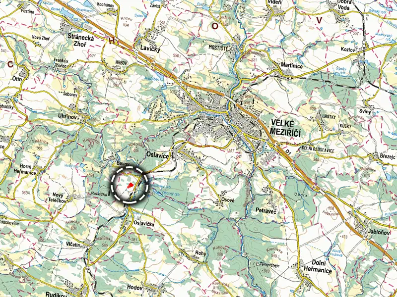 Prodej pole 7413 m², Oslavička – náhled fotky 3