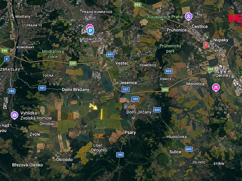 Prodej pole 356 m², Libeř – náhled fotky 2