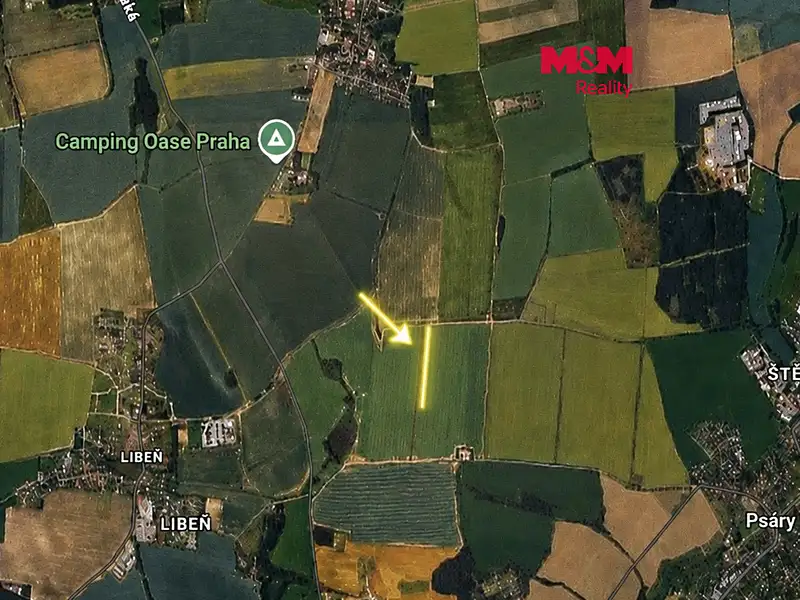 Prodej pole 356 m², Libeř – náhled fotky 1
