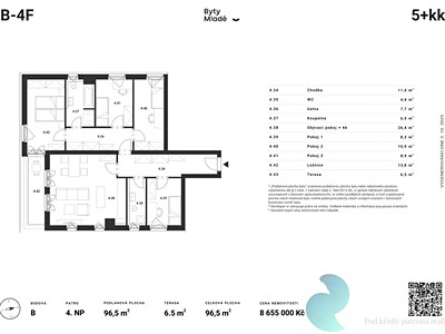 Prodej bytu 5+kk, 105 m² (3 z 11)