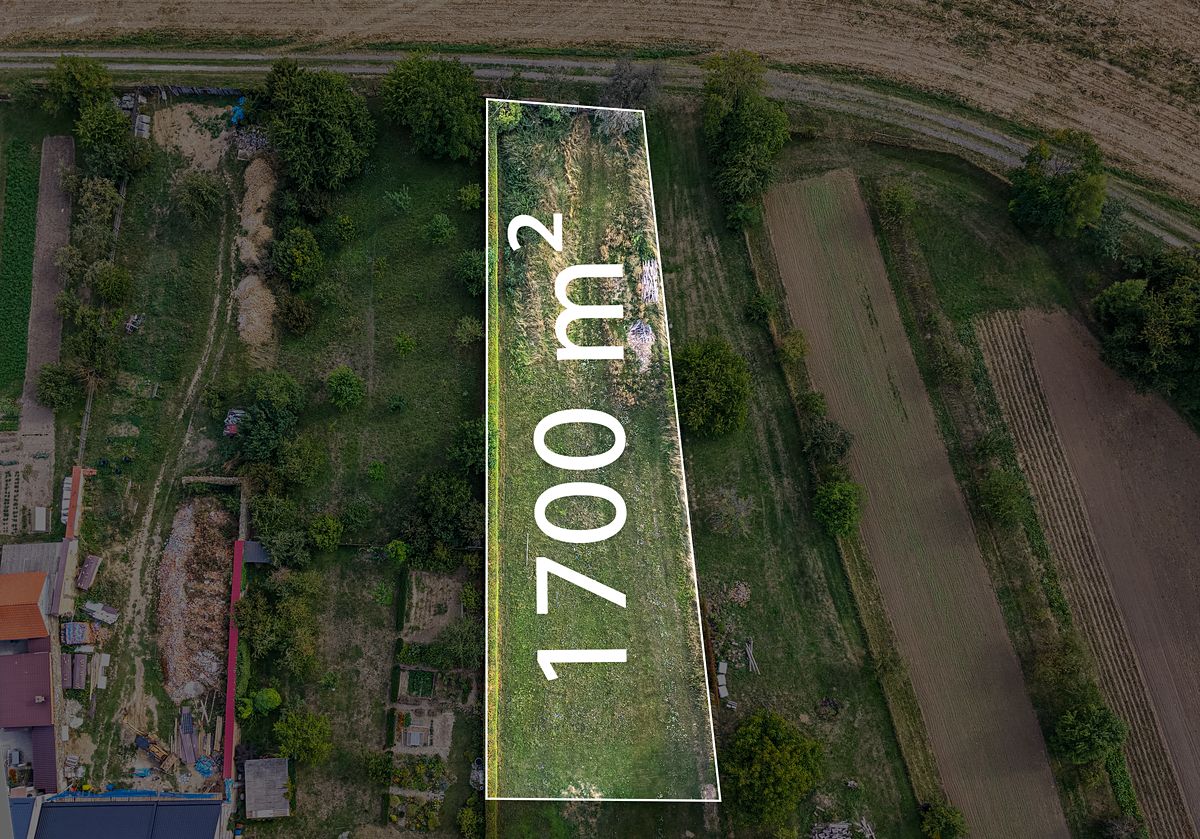 Prodej stavebního pozemku 1700 m², Litovel – fotka 1 z 3