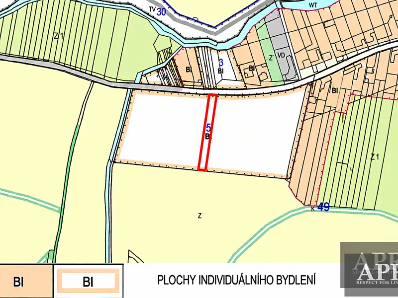 Prodej stavebního pozemku 997 m², Nedachlebice – náhled fotky 3
