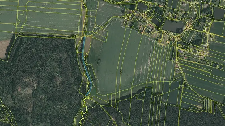 Dražba louky 24125 m², Přehořov – náhled fotky 2