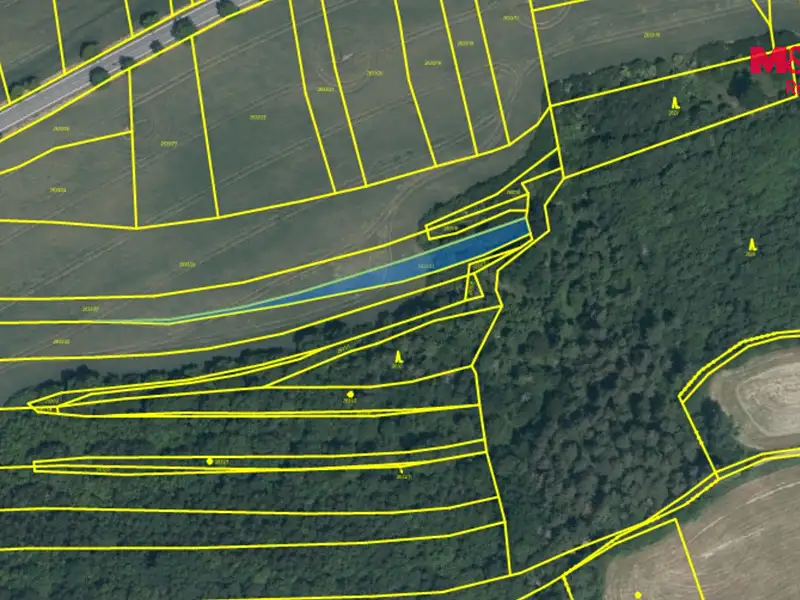Prodej pole 921 m², Zruč nad Sázavou – náhled fotky 3