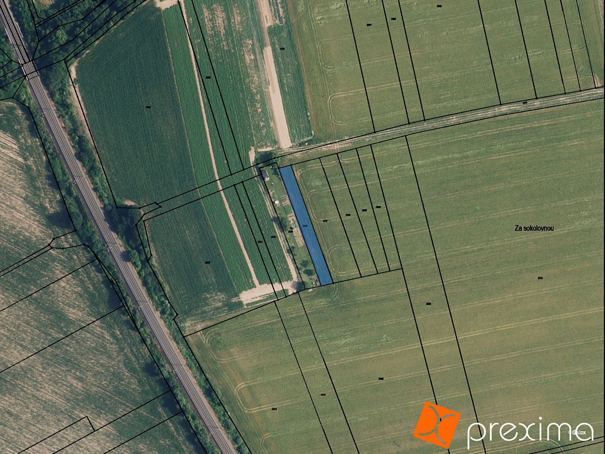 Prodej zahrady 1074 m², Brodek u Přerova – fotka 1 z 3