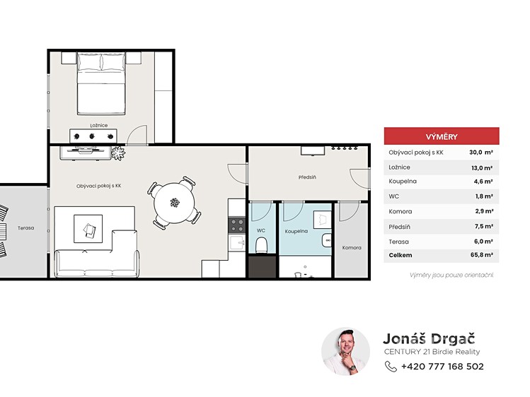 Wohnung 2+kk zur Miete, 64 m² (18 von 18)