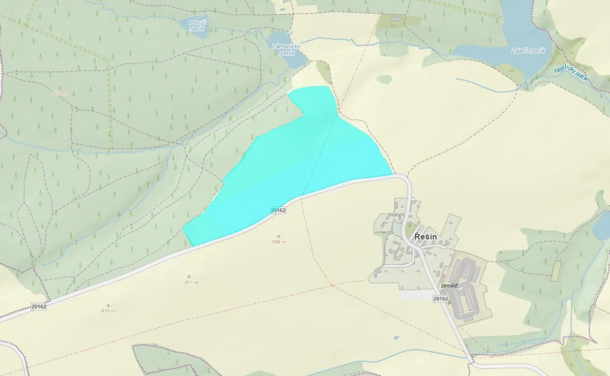 Dražba pozemku 225137 m²