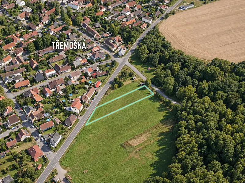 Prodej stavebního pozemku 1567 m², Třemošná – náhled fotky 2