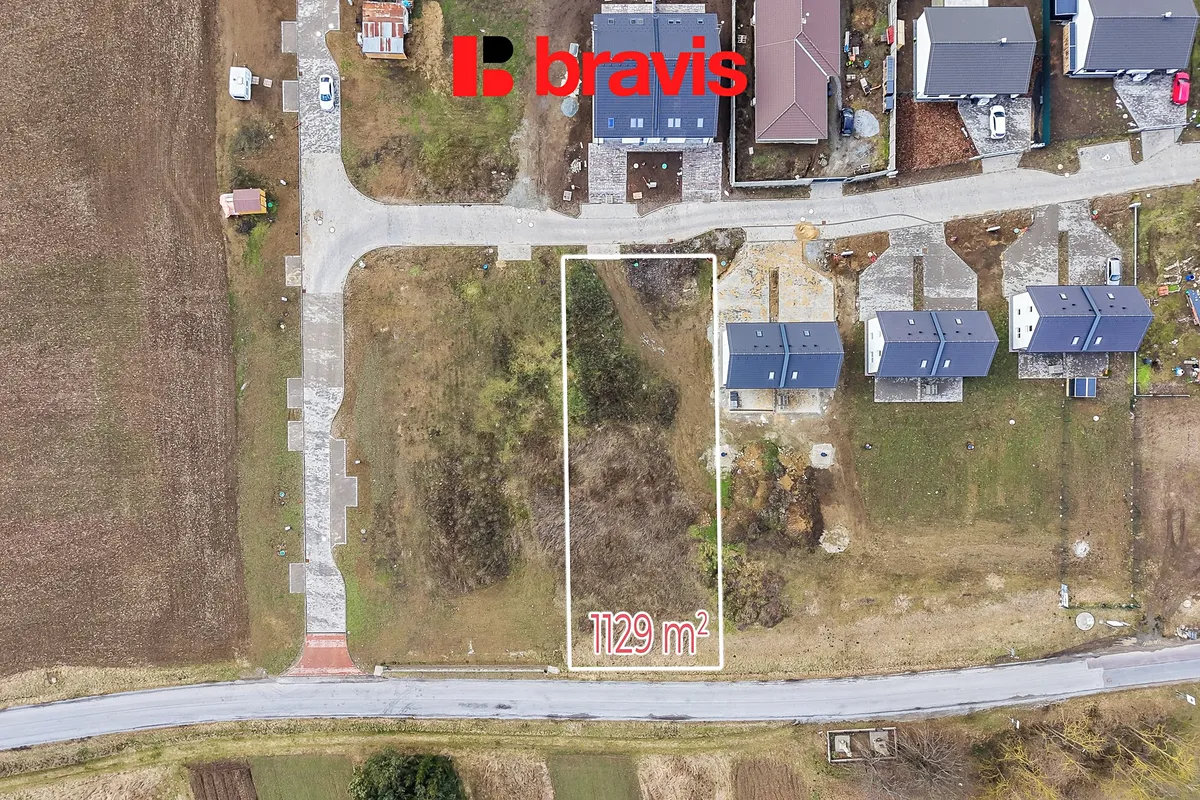 Prodej stavebního pozemku 1129 m²