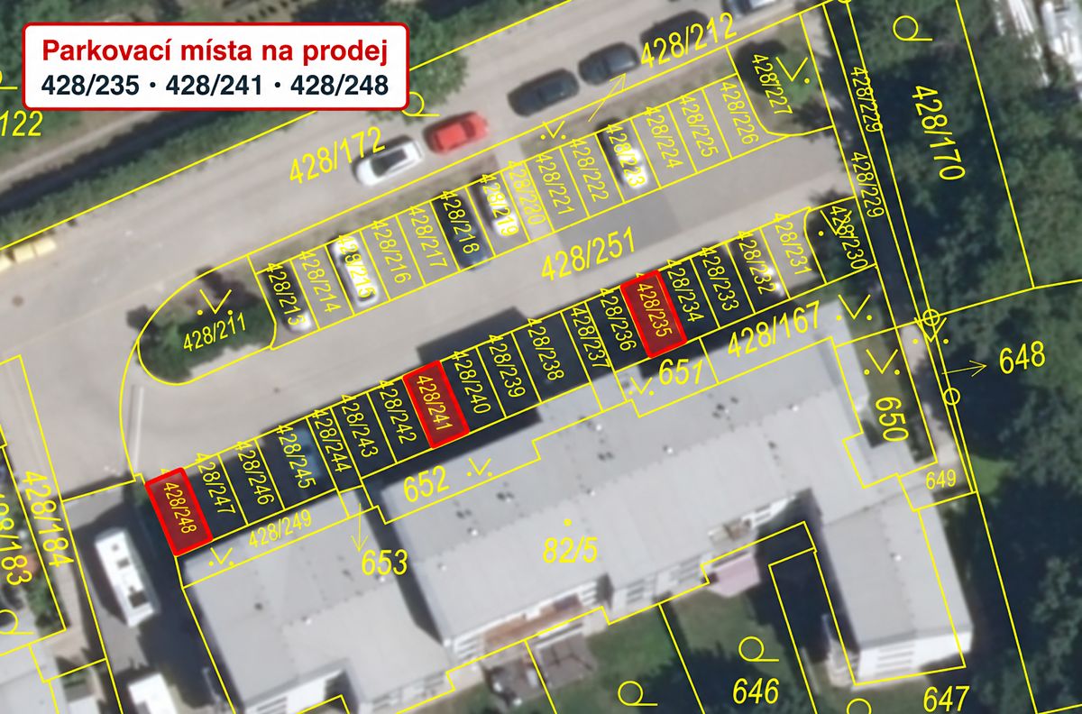Prodej garážového stání 13 m², Horoměřice – fotka 1 z 3