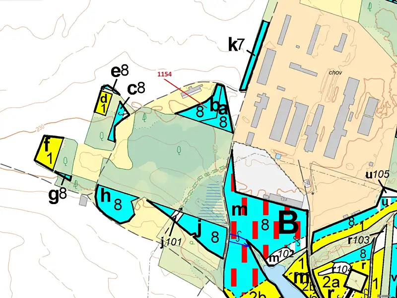 Dražba lesa 1903 m², Čejkovice – náhled fotky 3