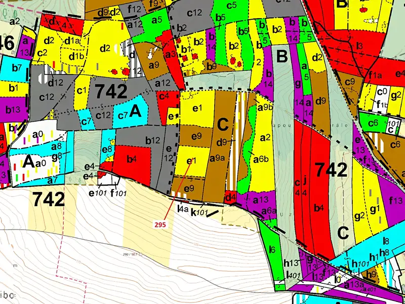 Dražba lesa 33642 m², Libotenice – náhled fotky 3